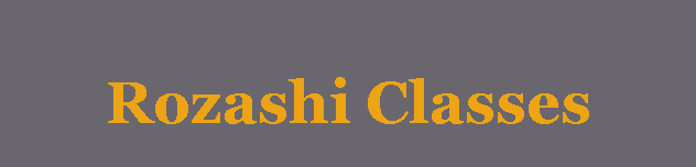 Text Box: Rozashi Classes